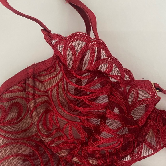 NWT For Love and Lemons sheer lace bralette - Picture 4 of 5